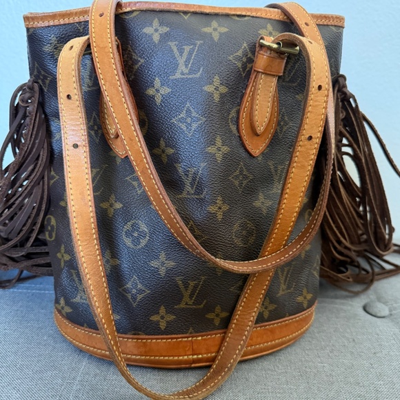 Refurbished Vintage BOHO Louis Vuitton Bag - Picture 2 of 5